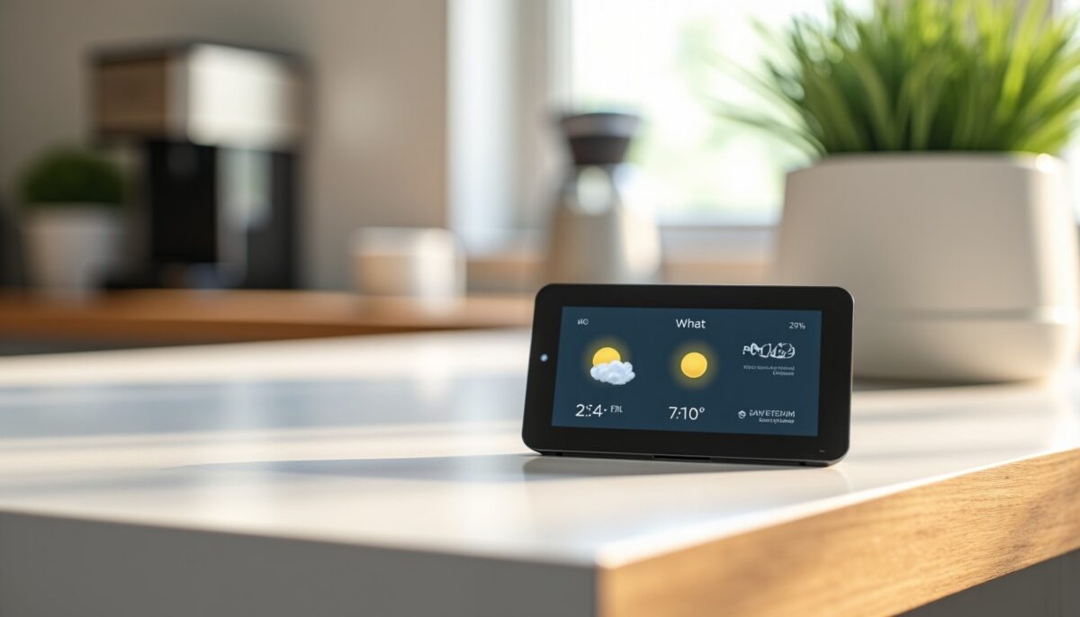 Test de la station météo switchbot e-ink home dashboard : le tableau de bord à garder devant soi